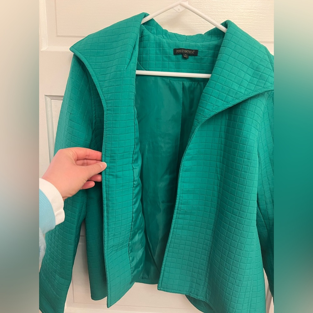 For Cynthia Women's Vibrant Blazer - Picture 3 of 5